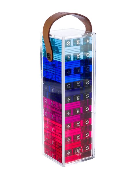 Louis Vuitton Jenga Game Set .